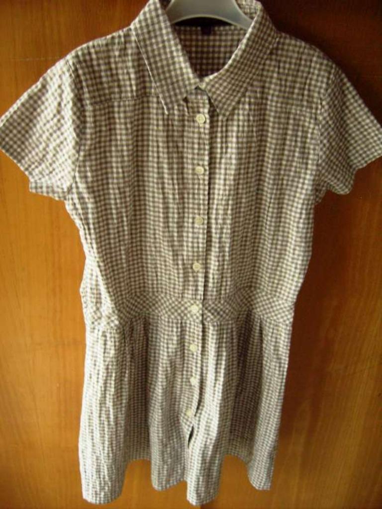 Beige geruit kleedje - Suzy's Style - maat 164, Suzy's Style, Meisje, Ophalen of Verzenden, Zo goed als nieuw