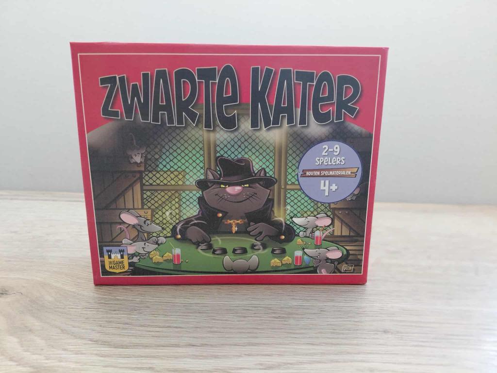 borspel Zwarte kat, Ophalen of Verzenden, Zo goed als nieuw