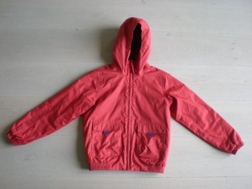 regenjas Decathlon - 8 jaar, Ophalen of Verzenden, Gebruikt, Jongen, Jas