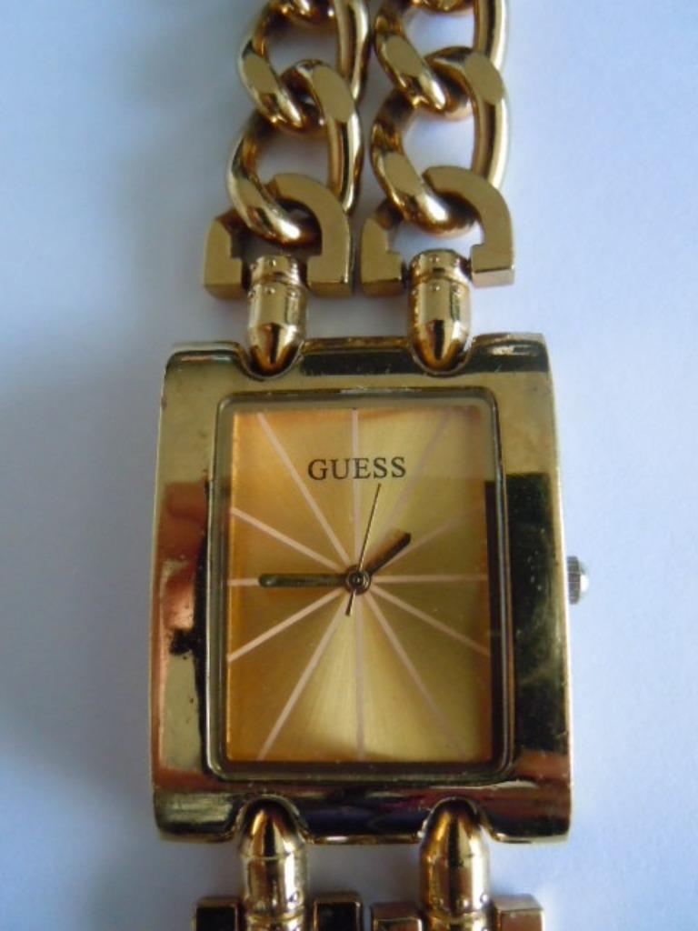 Guess dameshorloge, Overige materialen, Gebruikt, Guess, Polshorloge