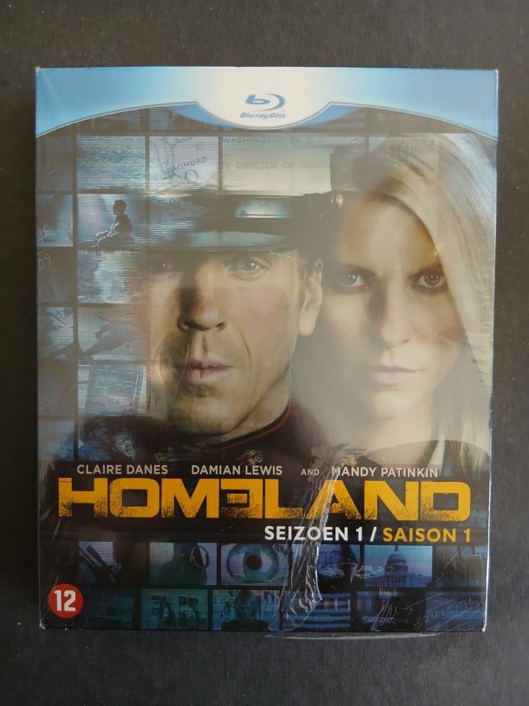 Homeland Seizoen 1 (Sealed), Cd's en Dvd's, Blu-ray, Ophalen of Verzenden, Nieuw in verpakking, Thrillers en Misdaad, Boxset