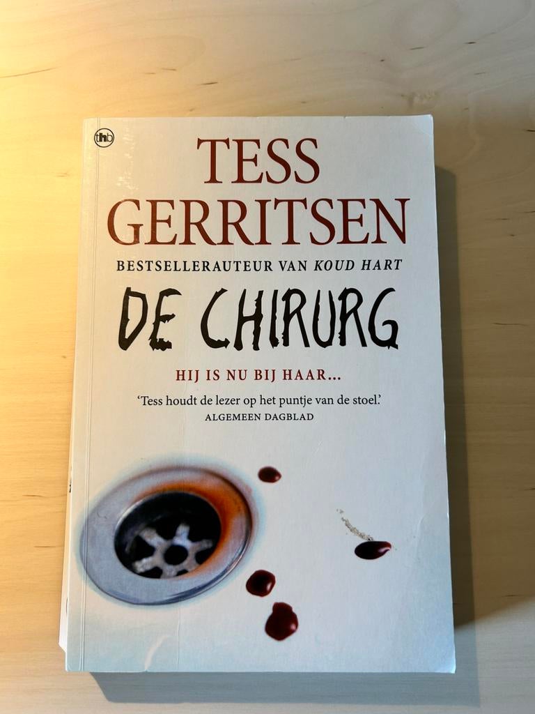 Boekenreeks Jane Rizzoli & Maura Isles, Ophalen, Gelezen, Tess Gerritsen, België