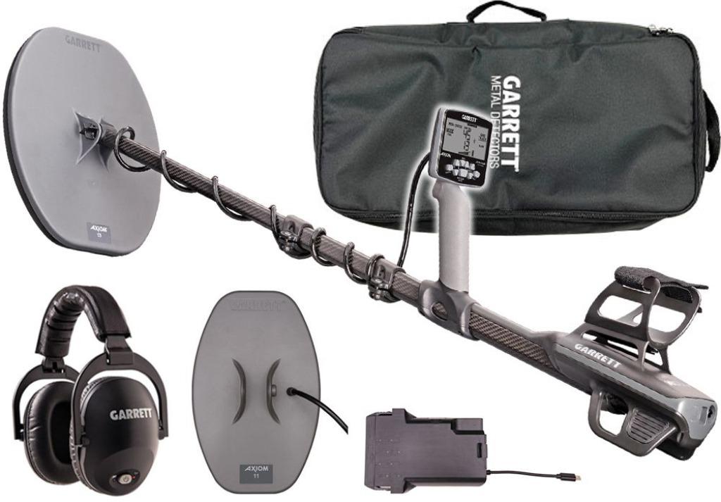 Détecteur de métaux Garrett Axiom Professional Gold/Gold Nug, Neuf, Garrett, Plus de 30 cm, Enlèvement ou Envoi
