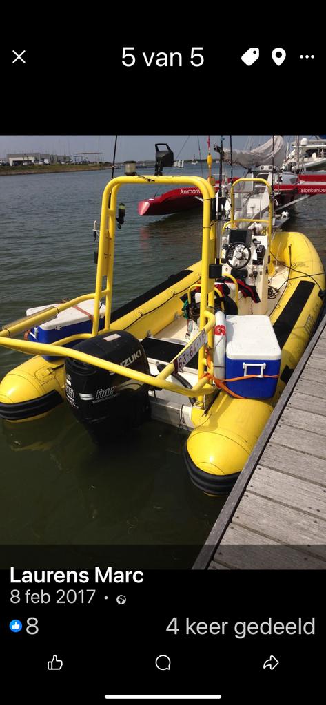 Zodiac met nieuwe trsilet, 70 à 120 ch, Zodiac, Enlèvement, Utilisé
