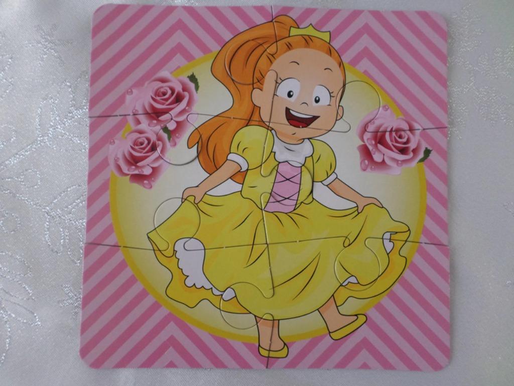 4 puzzels in 1 - 4 in 1 puzzel Princess Manga Game, Kinderen en Baby's, Ophalen of Verzenden, Minder dan 10 stukjes, Gebruikt