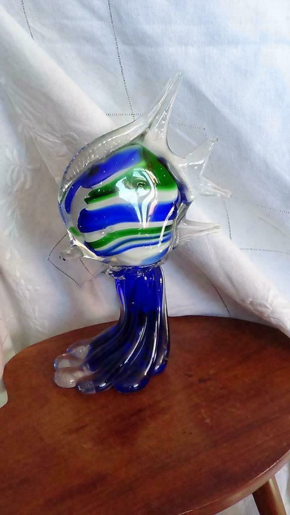 glas vis, Antiek en Kunst, Ophalen of Verzenden
