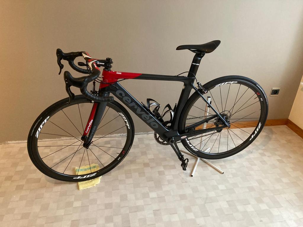 Zeer mooie Carbon cervelo koersfiets, 49 à 53 cm, Enlèvement, Comme neuf, Carbone