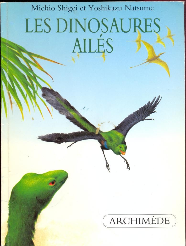 42. "Les dinosaures ailés" par Michio Shigei, Ophalen of Verzenden, Zo goed als nieuw