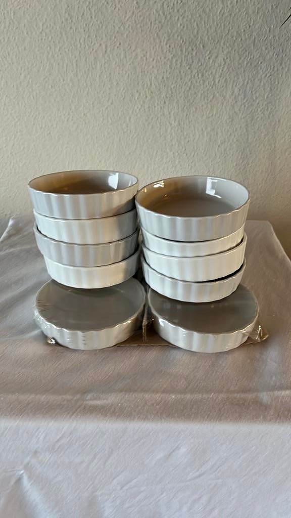 12 taartvorm Cosy trendy 12 cm doorsnee , 4 nieuw, Ophalen, Zo goed als nieuw