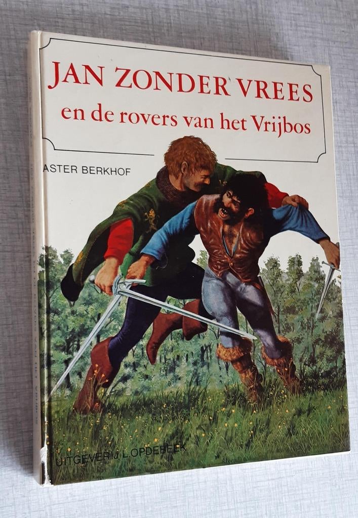 Jeugdboek :  jan zonder vrees / vintage 1972, Non-fictie, Ophalen of Verzenden, Zo goed als nieuw, Aster berkhof