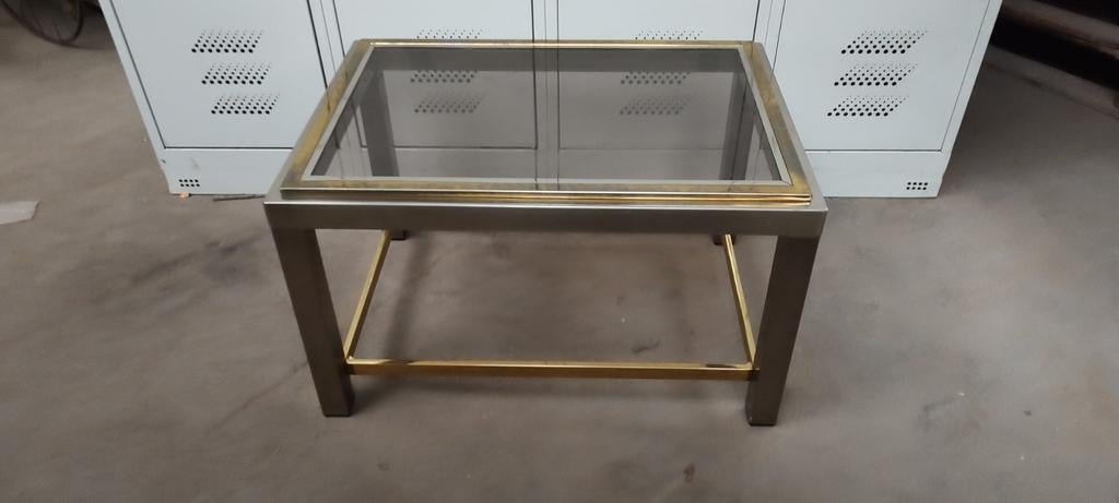 Table basse table d'appoint avec verre, Enlèvement ou Envoi, Utilisé, Verre