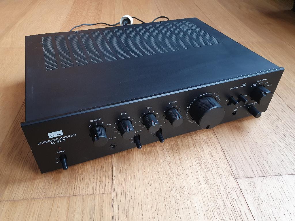 Ampli Sansui AU-317 II (hifi vintage), Autres marques, Moins de 60 watts, Enlèvement, Stéréo