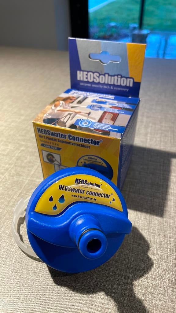 Heoswater connector, Caravans en Kamperen, Ophalen, Nieuw