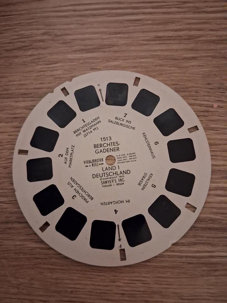 View-master : berchtesgadener 1513, Verzamelen, Speelgoed, Verzenden