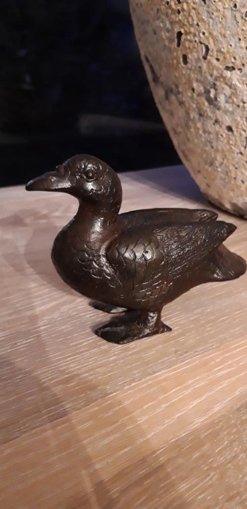 Bronzen eendje, Antiek en Kunst, Ophalen