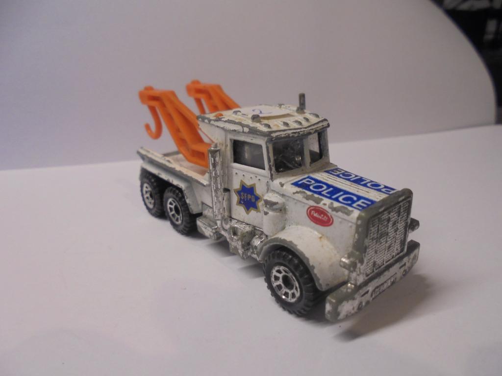 DEPANNEUSE PETERBILT MATCHBOX, Enlèvement ou Envoi, Utilisé, Bus ou Camion, Matchbox