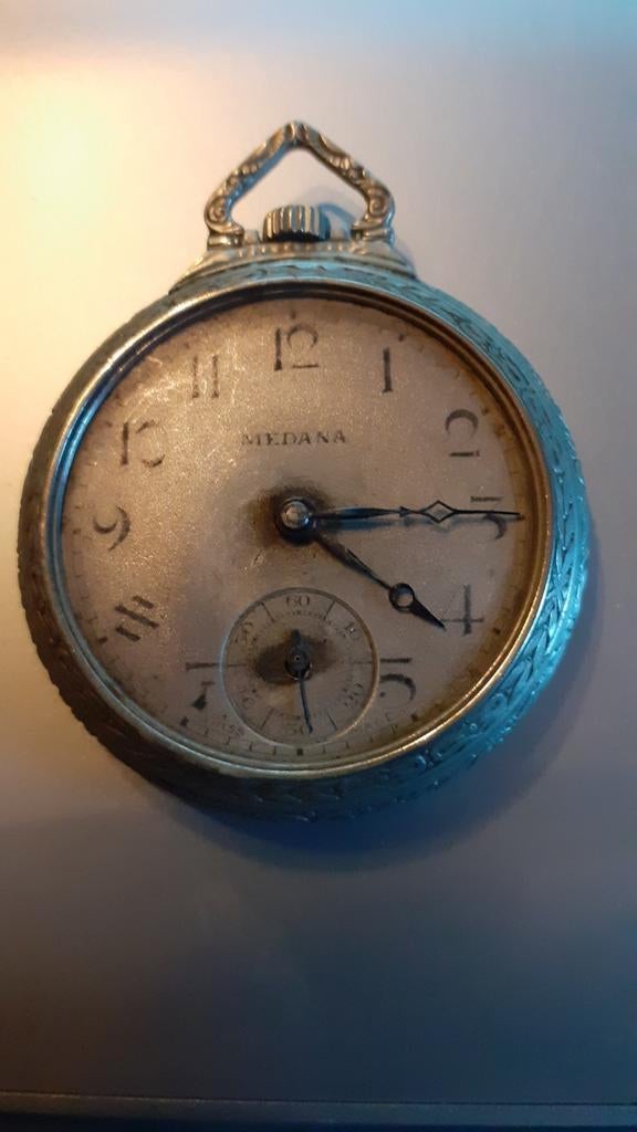montre gousset  a reparer ou pour piece (4), Enlèvement ou Envoi