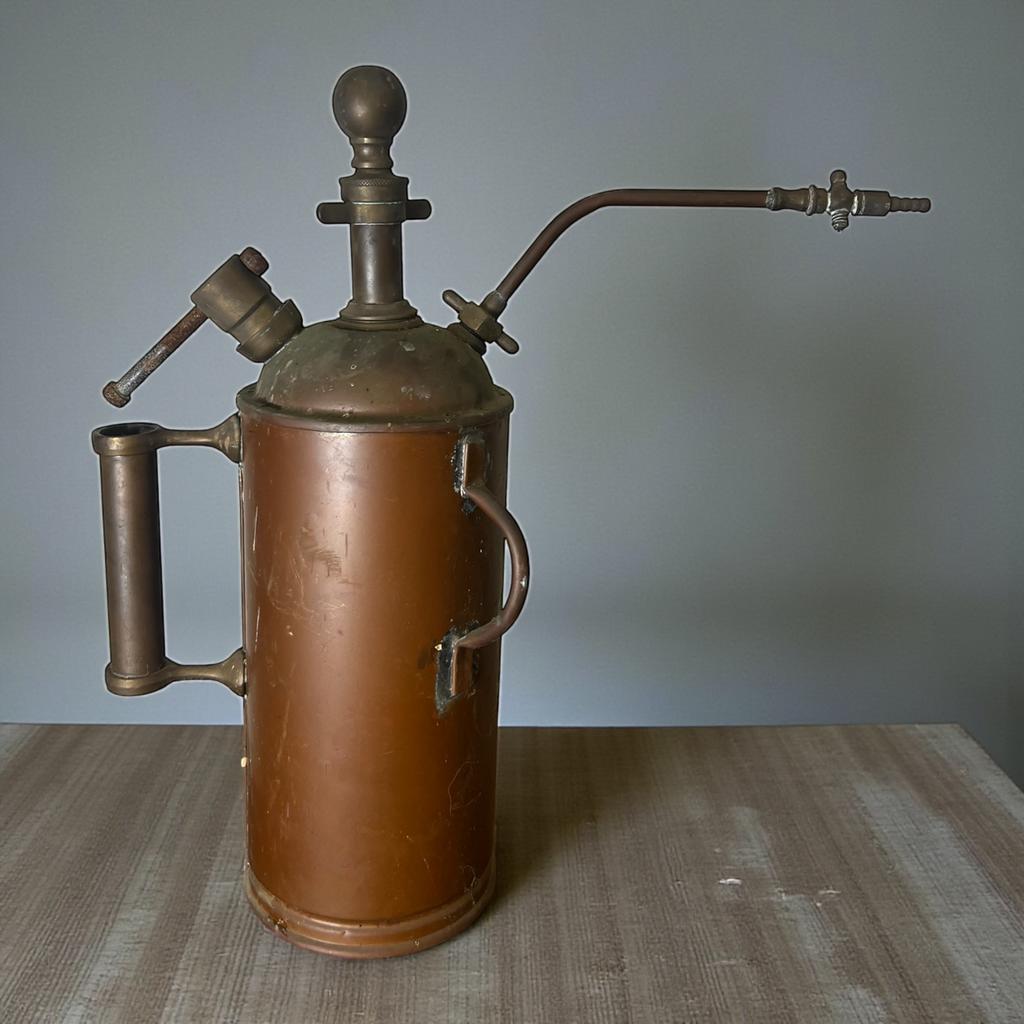 vintage koperen verstuiver / spray / drukspuit, Ophalen of Verzenden