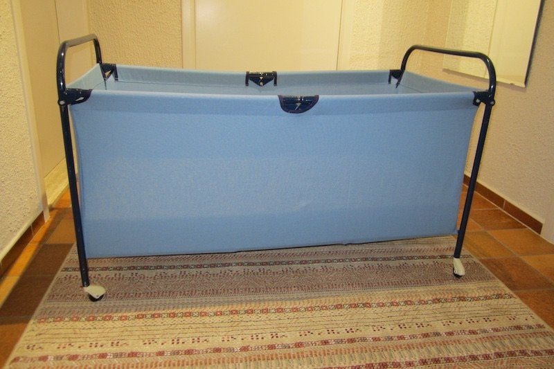 plooibaar baby / peuter / reisbedje, Kinderen en Baby's, Kinderkamer | Bedden, Gebruikt, Minder dan 140 cm, Minder dan 70 cm, Matras