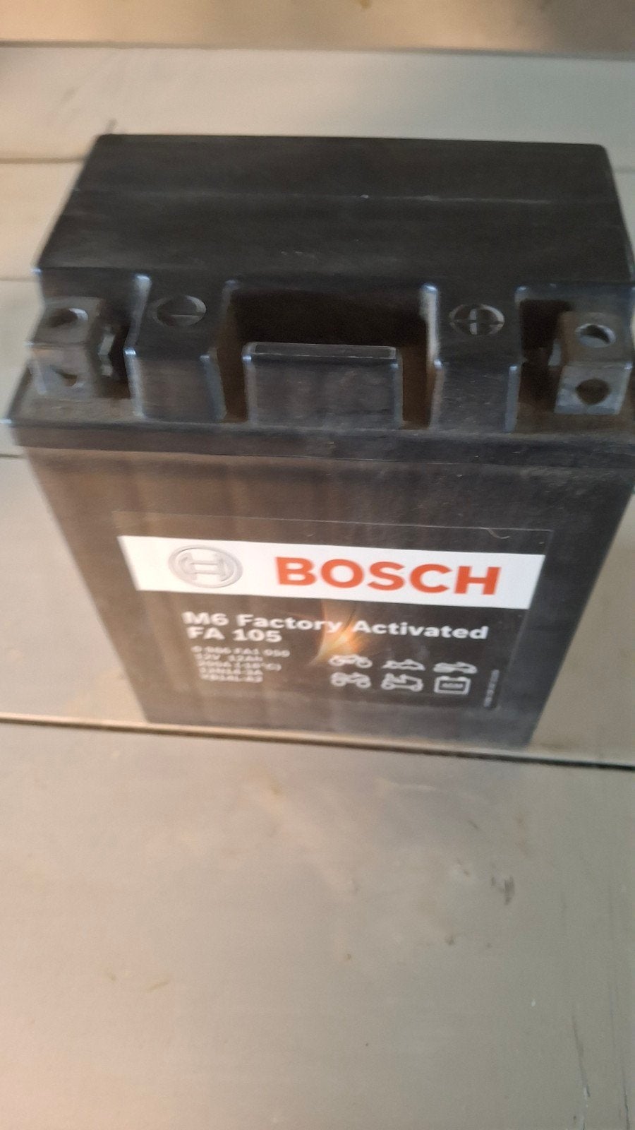 Batterij Bosch M6 factory Activated FA 105, Auto-onderdelen, Ophalen