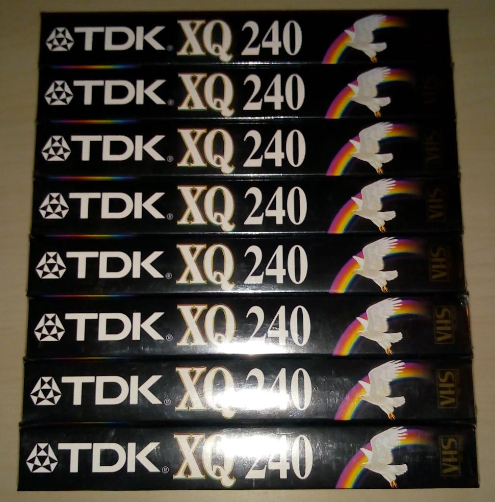K7 TDK VHS XQ 240, Cd's en Dvd's, VHS | Film, Alle leeftijden, Ophalen of Verzenden, Nieuw in verpakking, Overige genres