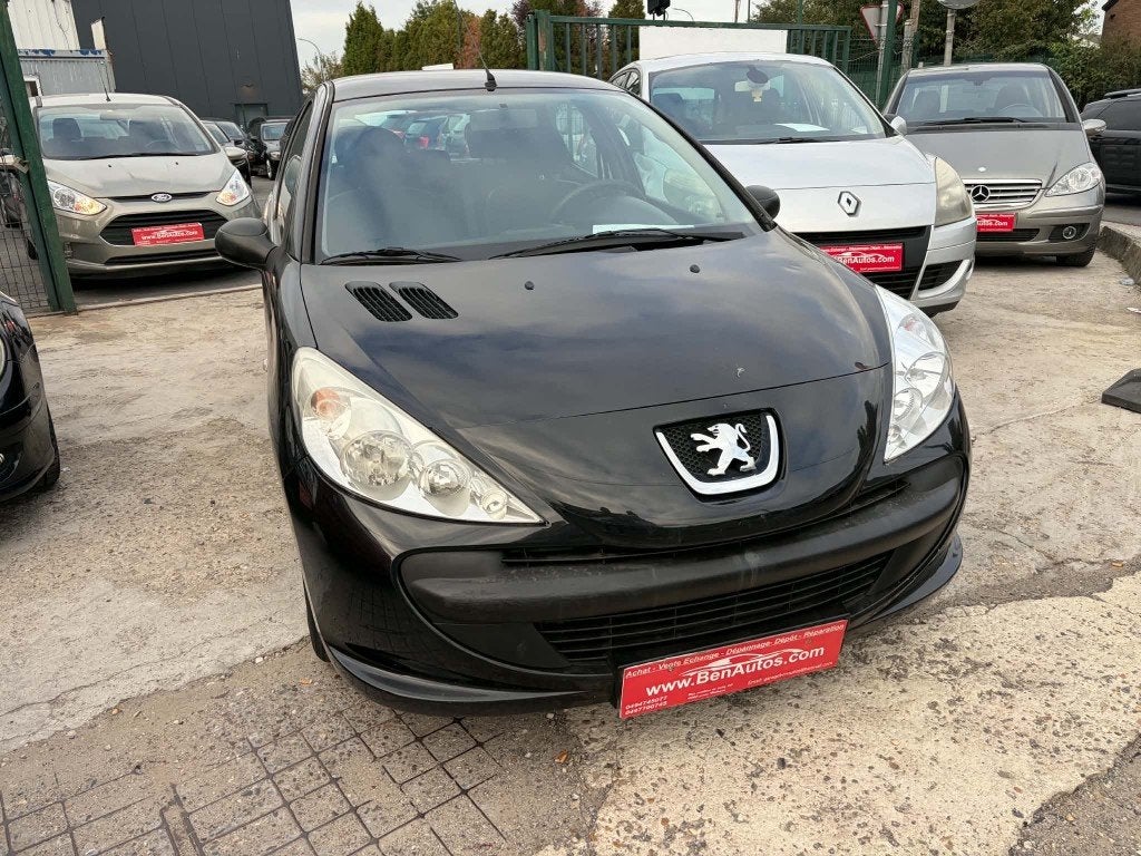 Peugeot 206+, Autos, Achat, 50 kW, Noir, 5 portes