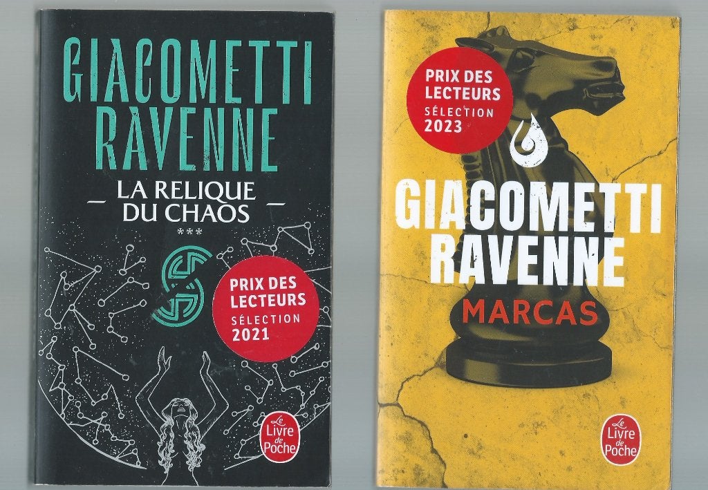 Giacometti Ravenne :lot de 7 livres(Marcas-l'empire du Graal, Enlèvement ou Envoi, Utilisé, Giacometti  Ravenne