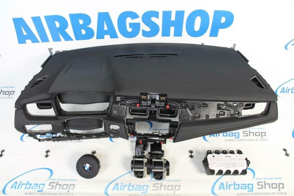 Airbag kit Tableau de bord noir BMW 2 F45 F46, Enlèvement ou Envoi, Utilisé