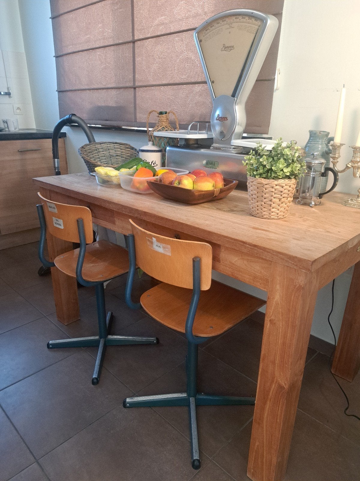 2 schoolstoelen, Huis en Inrichting, Ophalen