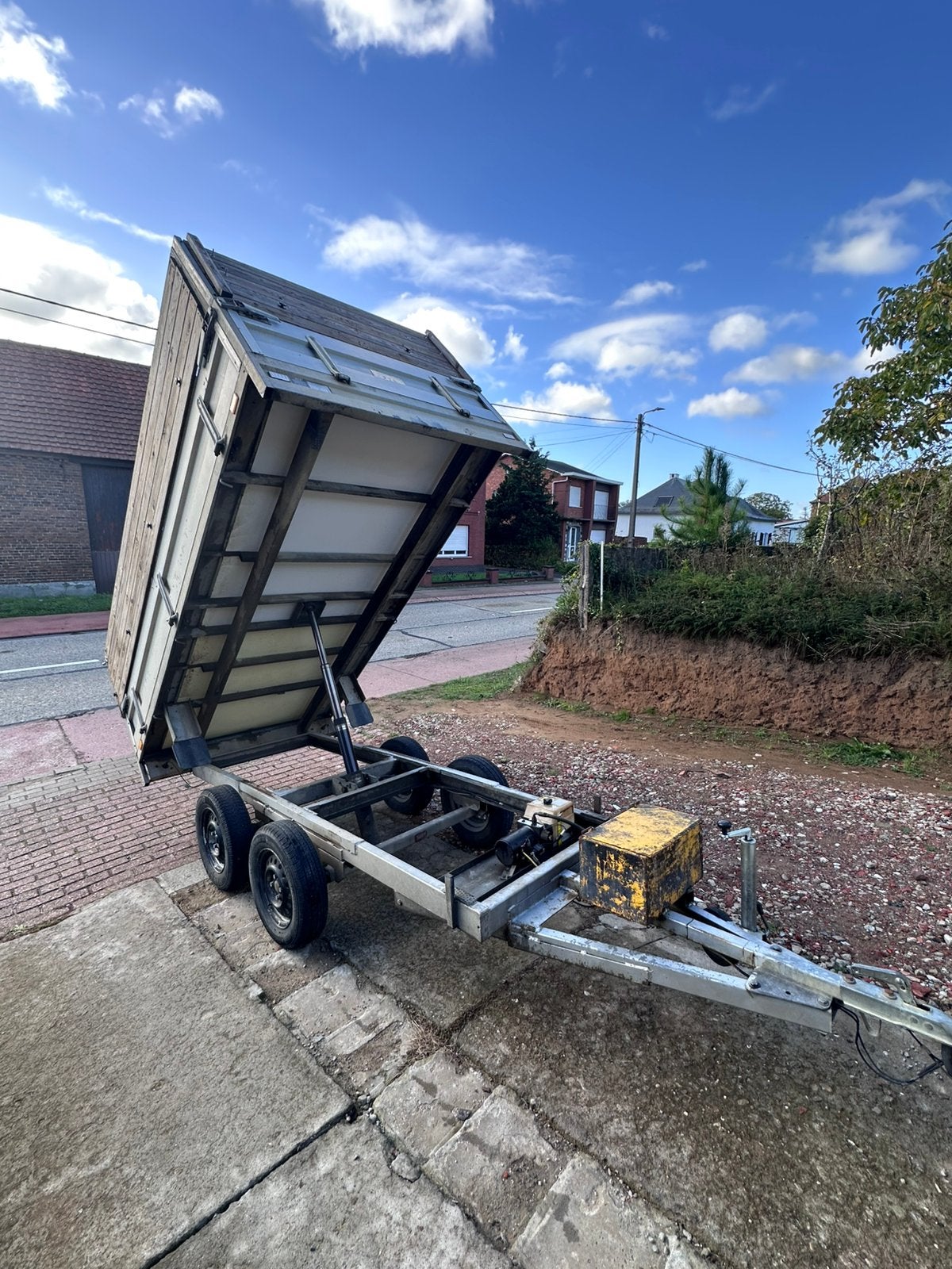 Elektrische kipper 750 kg, Auto diversen, Ophalen, Gebruikt