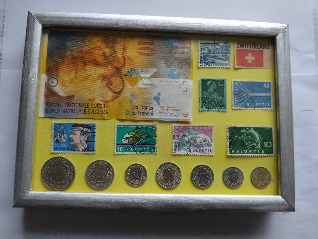 postzegels , munten, Zwitserland, Enlèvement ou Envoi, Autres pays, Série