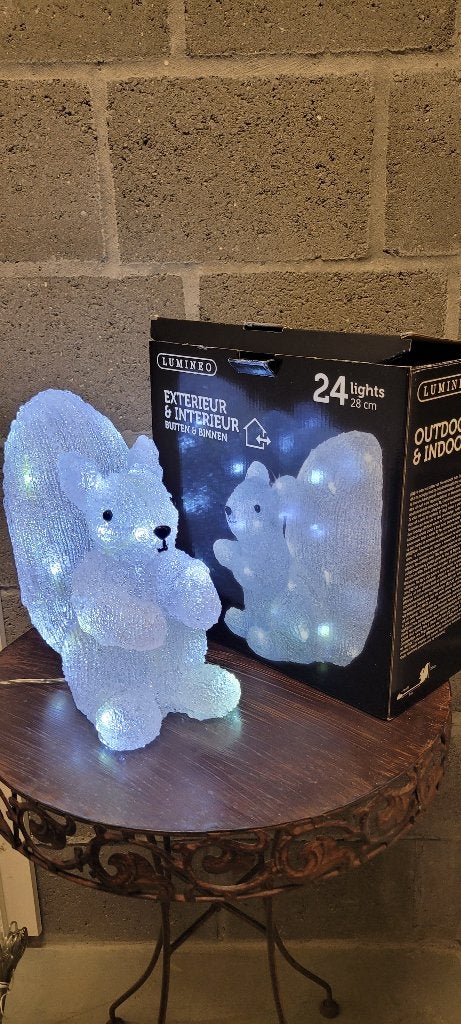 Lumineo LED/Eekhoorn/lichtgevende eekhoorn, Ophalen of Verzenden, Nieuw