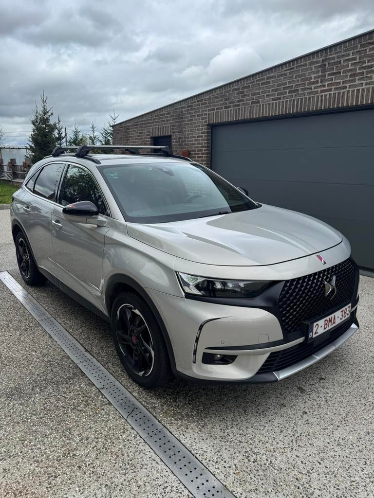 Citroën DS7 crossback performance line, Auto's, Lederen bekleding, Beige, 5 deurs, Particulier