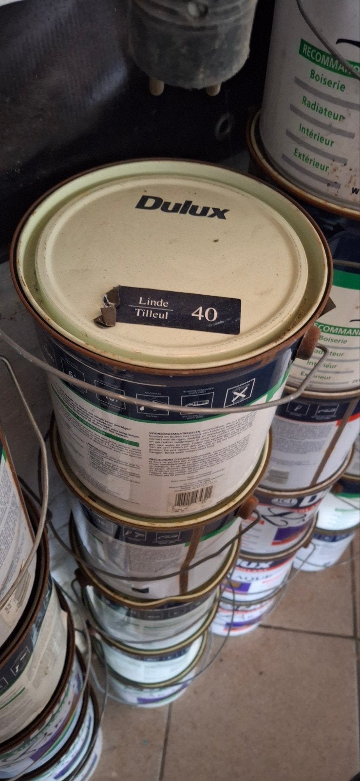 peinture dulux 2,5L, Enlèvement, Bleu, Peinture