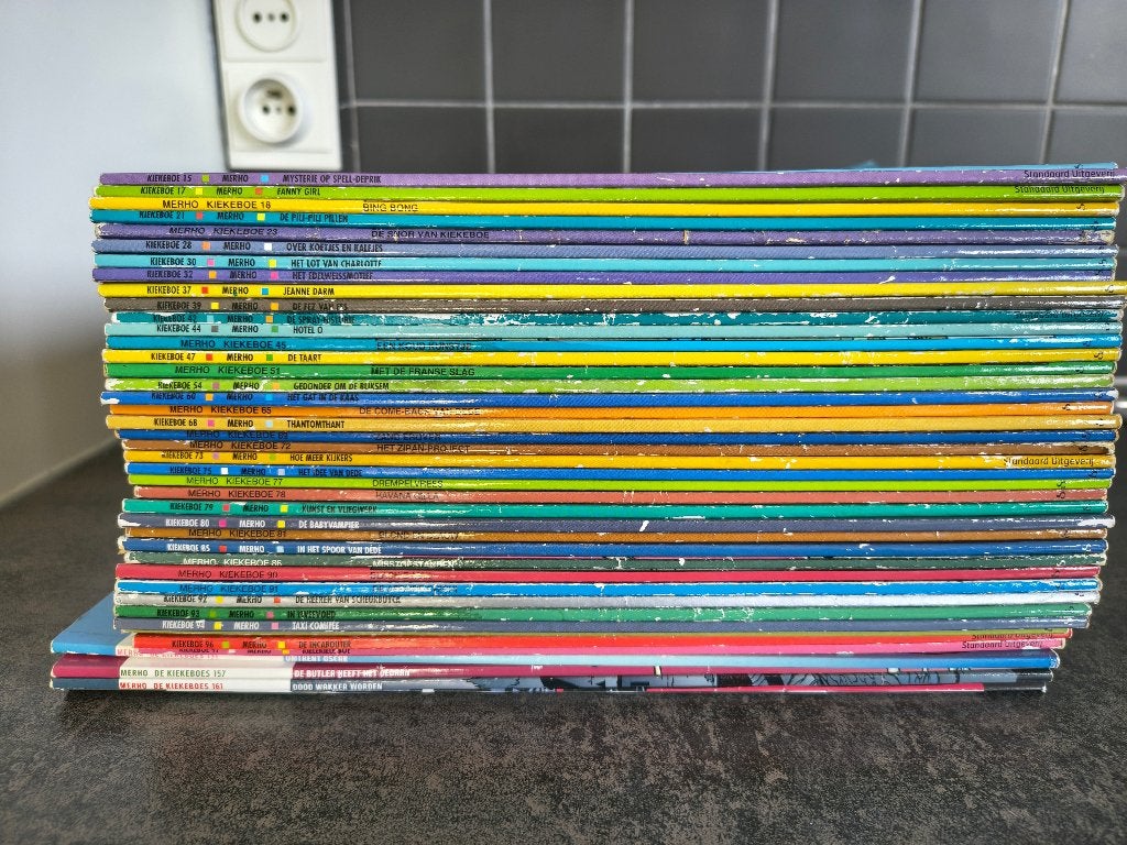 Kiekeboes (43 strips), Plusieurs BD, Enlèvement, Utilisé, Merho - kiekeboe