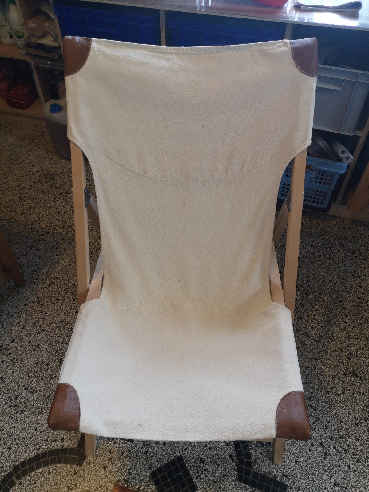 Chaise pliante rétro en bois 'Fribo' Ikea, Maison & Meubles, Chaises, Comme neuf, Enlèvement, Bois, Une