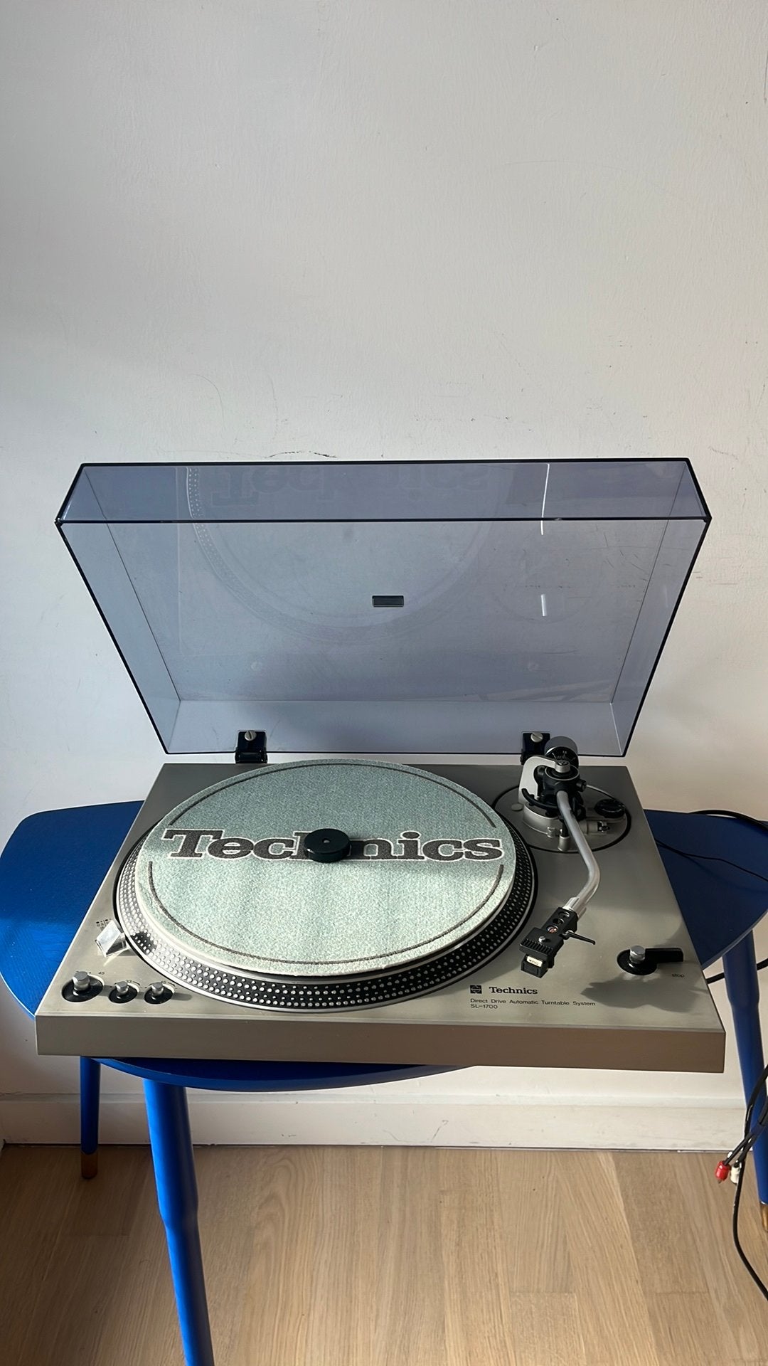 Technics SL-1700 Direct Drive platenspeler – vintage, Audio, Tv en Foto, Platenspelers, Ophalen, Zo goed als nieuw, Platenspeler