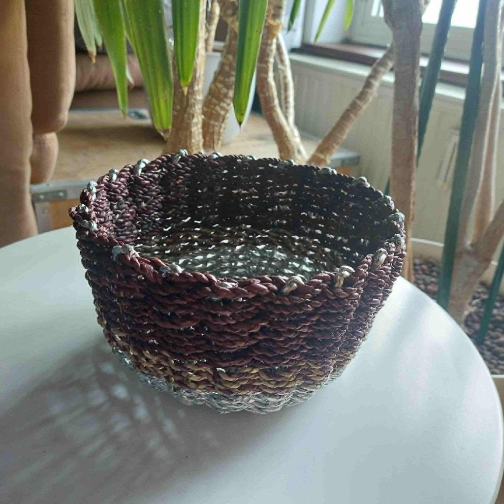 PANIER DE RANGEMENT DECORATIF, Neuf, Rond, Synthétique, Enlèvement