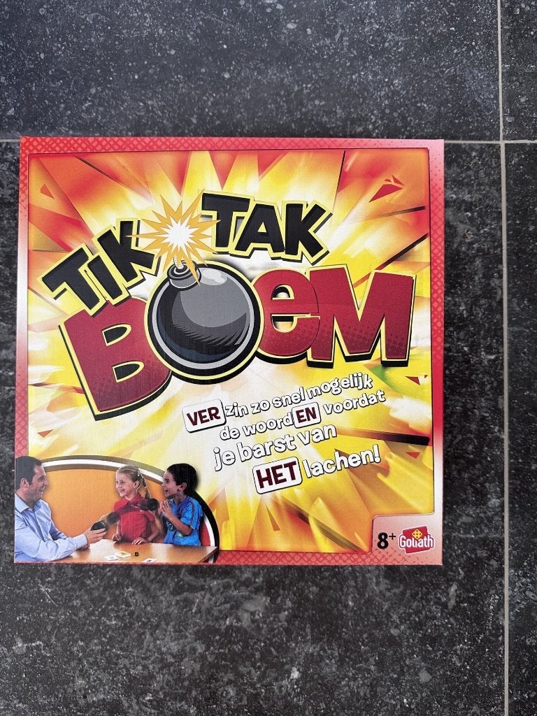 Tik tak boem, Hobby en Vrije tijd, Gezelschapsspellen | Kaartspellen, Vijf spelers of meer, Ophalen, Nieuw, Goliath