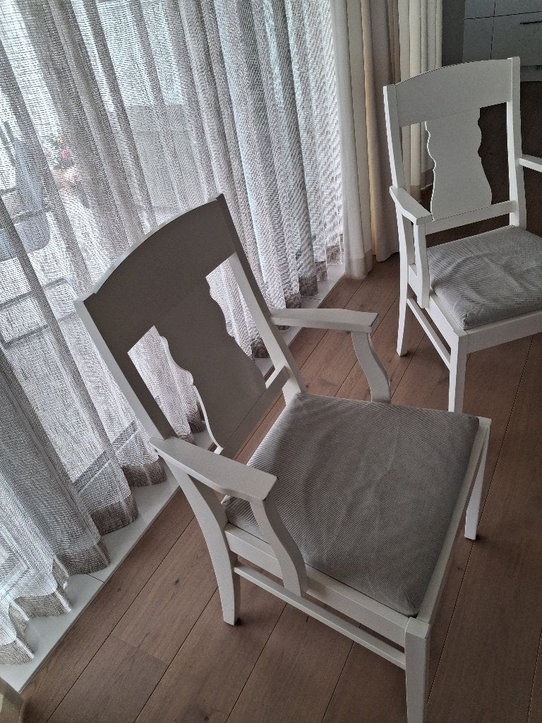 Twee eetkamerstoelen, Ophalen, Gebruikt, Twee, Hout