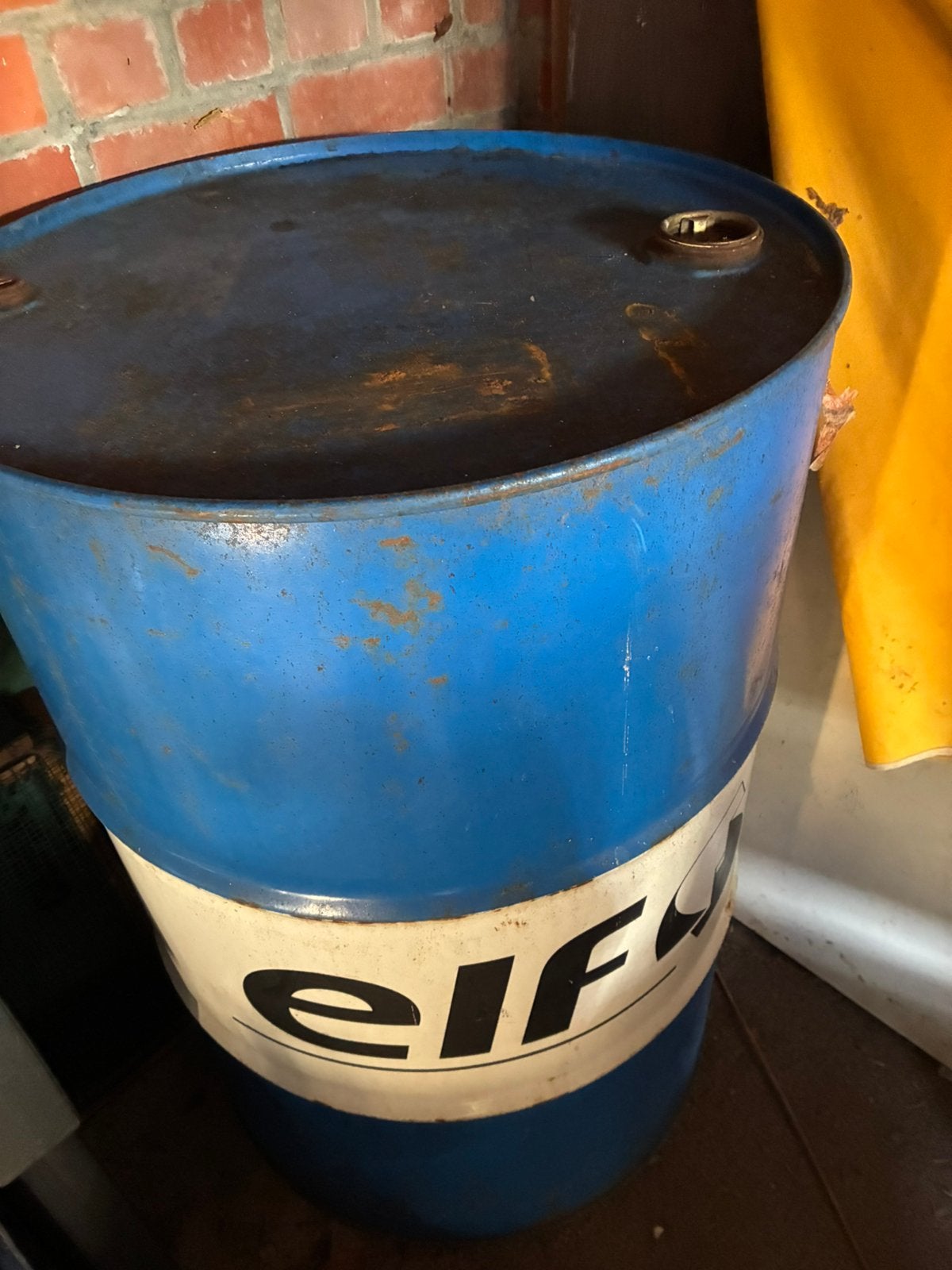 Metalen vat, Ophalen, Gebruikt