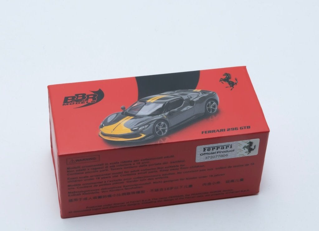 BBR Ferrari 296 GTB, Hobby en Vrije tijd, Ophalen of Verzenden, Zo goed als nieuw, Auto