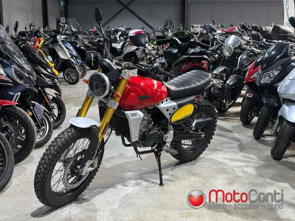 Fantic Motor - Caballero Scrambler 125 Euro 5 2024, Ophalen, 1 cilinder, 11 kW of minder