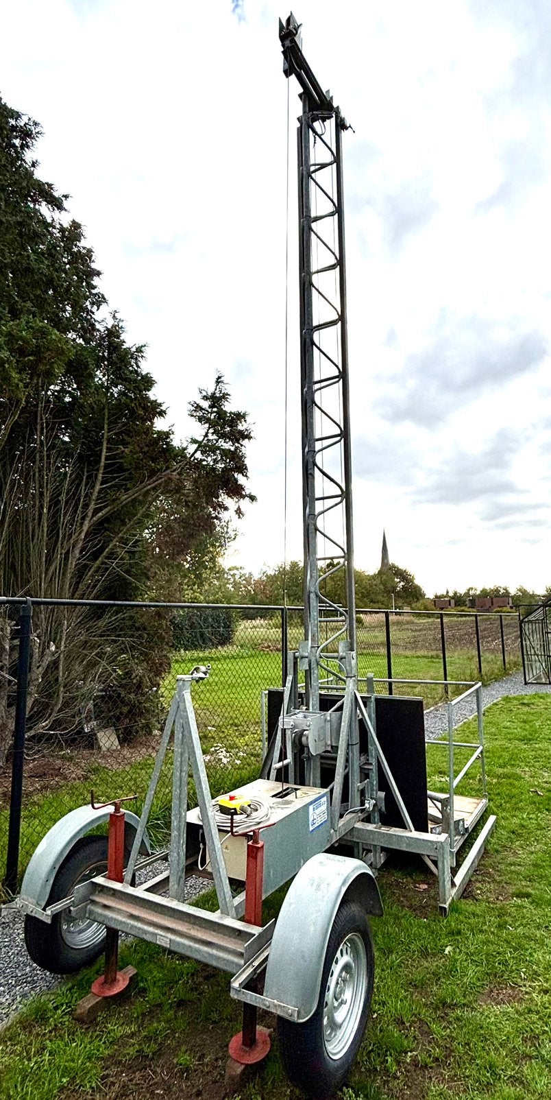 Bouwlift 230V, Doe-het-zelf en Bouw, Ophalen, Zo goed als nieuw, Bouwlift
