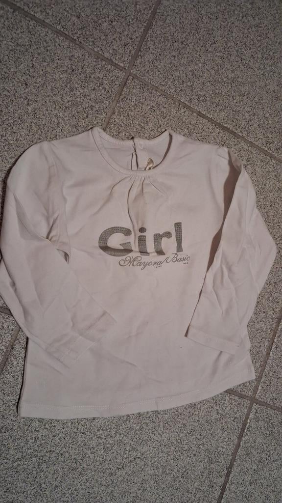 Longsleeve Mayoral Chic maat 86, Meisje, Ophalen of Verzenden, Zo goed als nieuw, Mayoral Chic