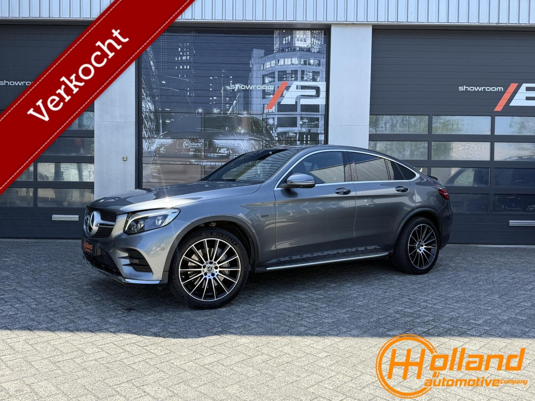 Mercedes GLC-klasse Coupé 350e 4MATIC| AMG |AIRMATIC|BURM.|, Autos, Cuir, Feux de virage, Entreprise, 5 portes
