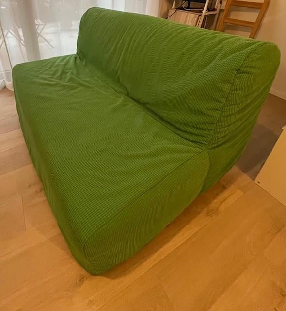 Canapé convertible ikea "LYCKSELE", 75 à 100 cm, Moins de 150 cm, Banc droit, Comme neuf