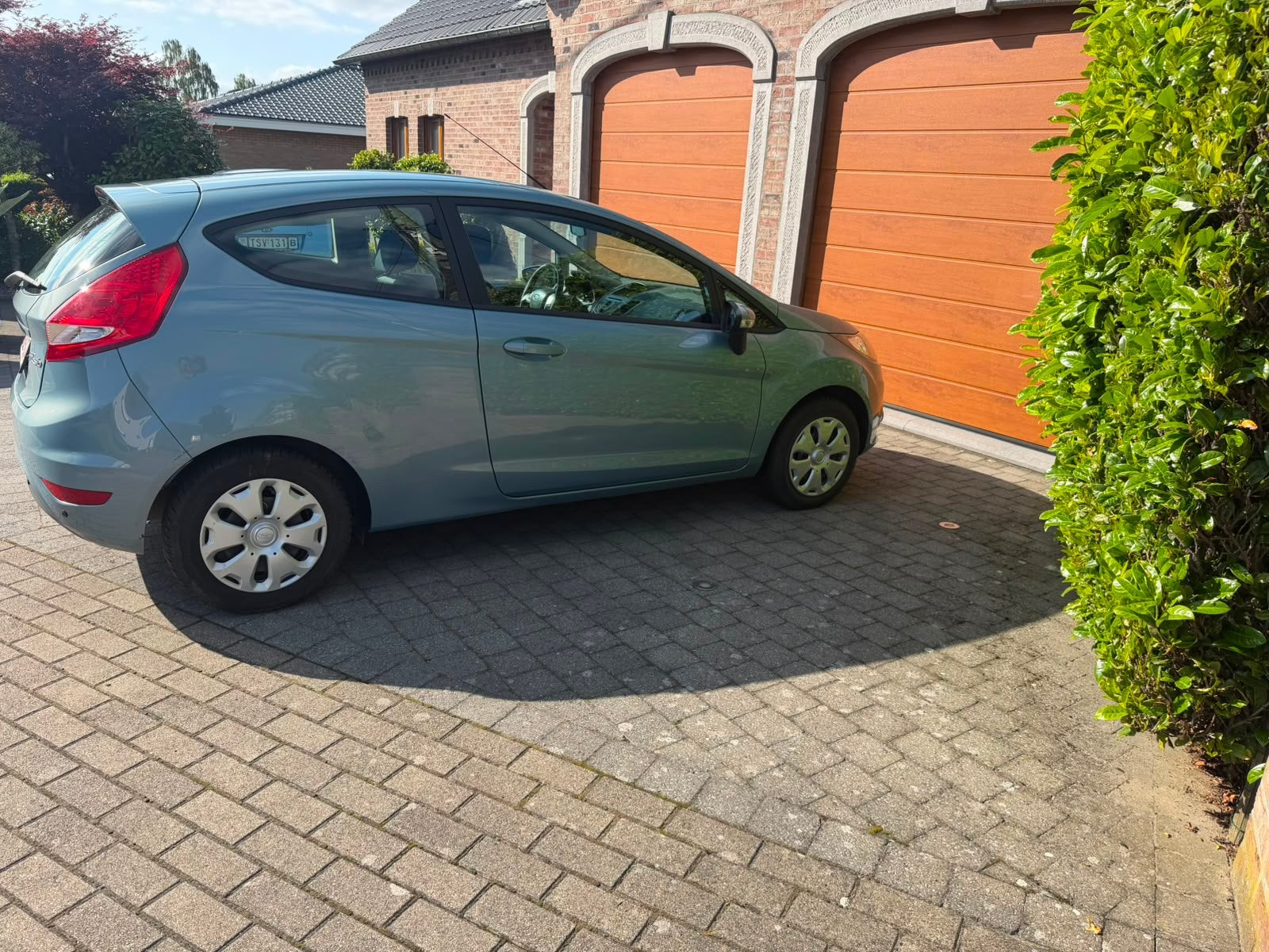Ford fiesta 1.6 tdci, Auto's, Zwart, Blauw, Particulier, Fiësta