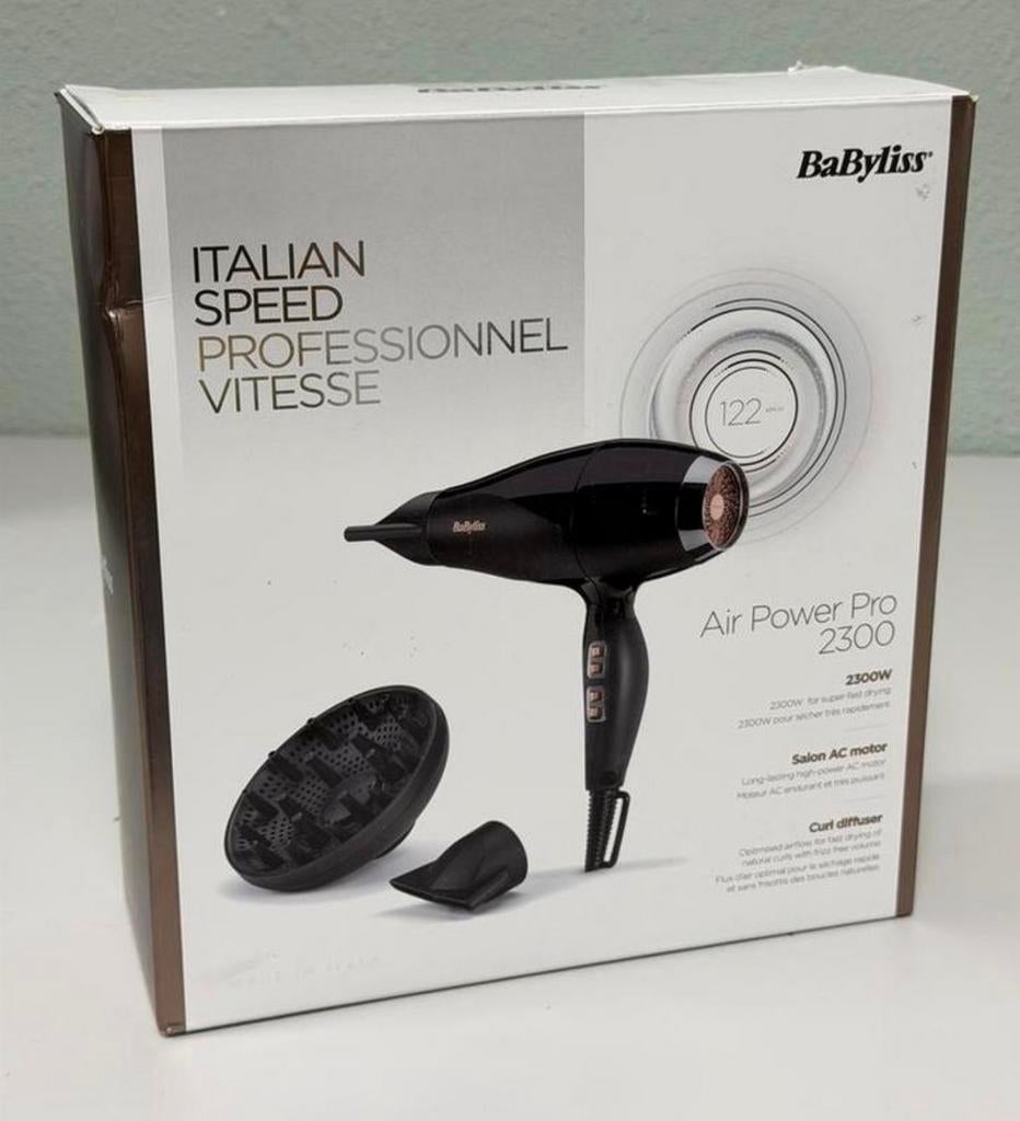 BaByliss Air Power Pro 2300 Föhn - Nieuw fohn haardroger, Ophalen of Verzenden, Nieuw, Haardroger