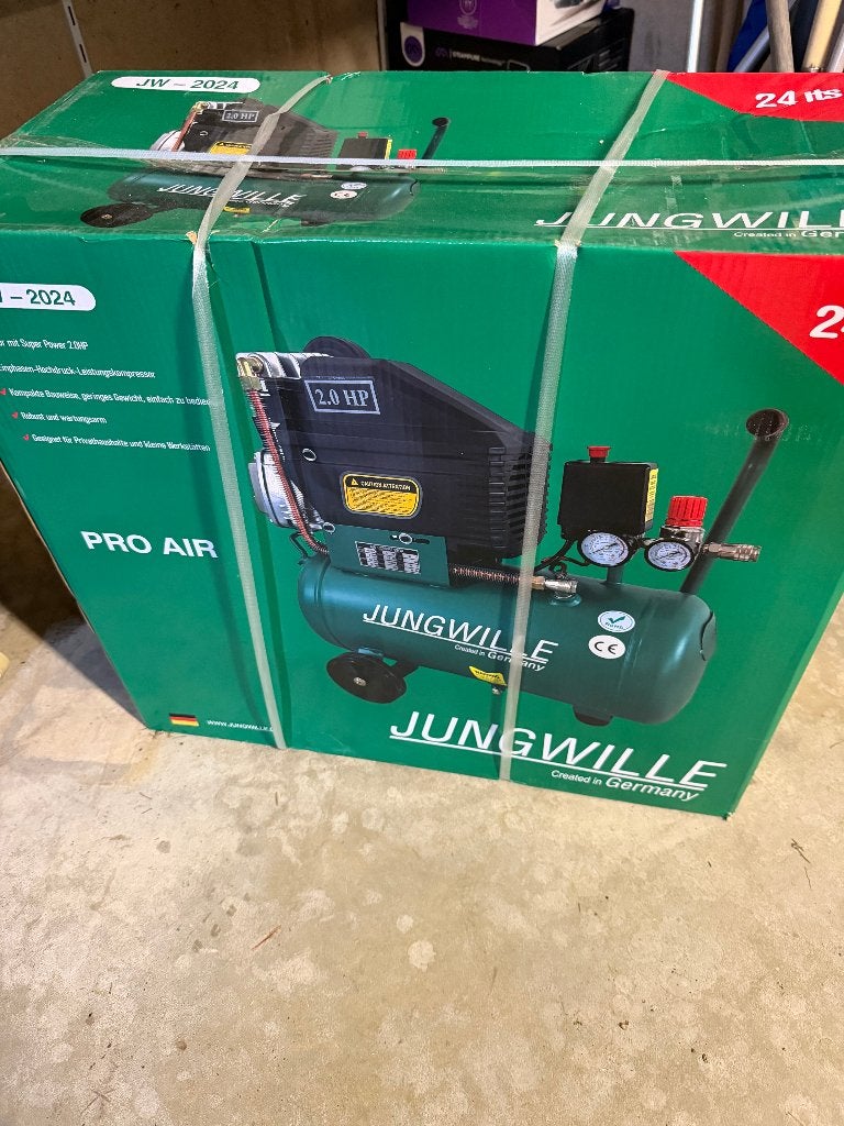 Jungwille Compressor JW2024, Doe-het-zelf en Bouw, Ophalen of Verzenden, Nieuw, Mobiel